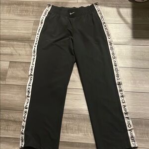 Nike Kids Black Track Pants